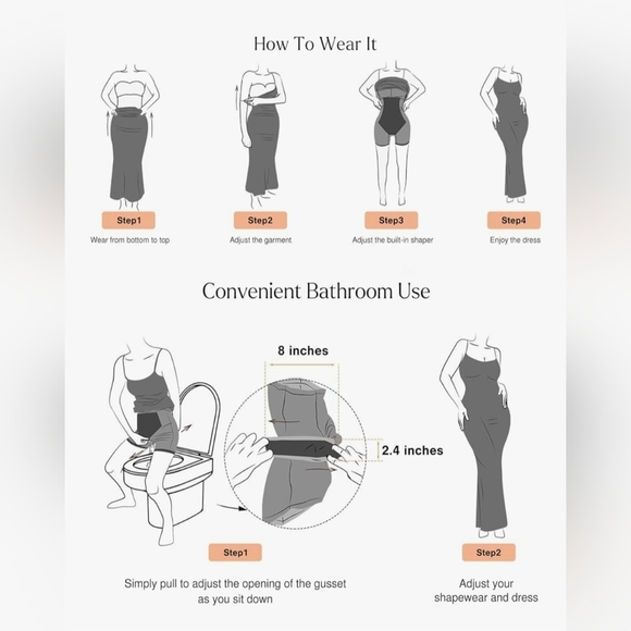 Popilush Bodycon Maxi Dress #961 - Picture 7 of 10